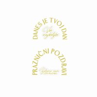 Hot Foil Set Arkadni Napisi 2